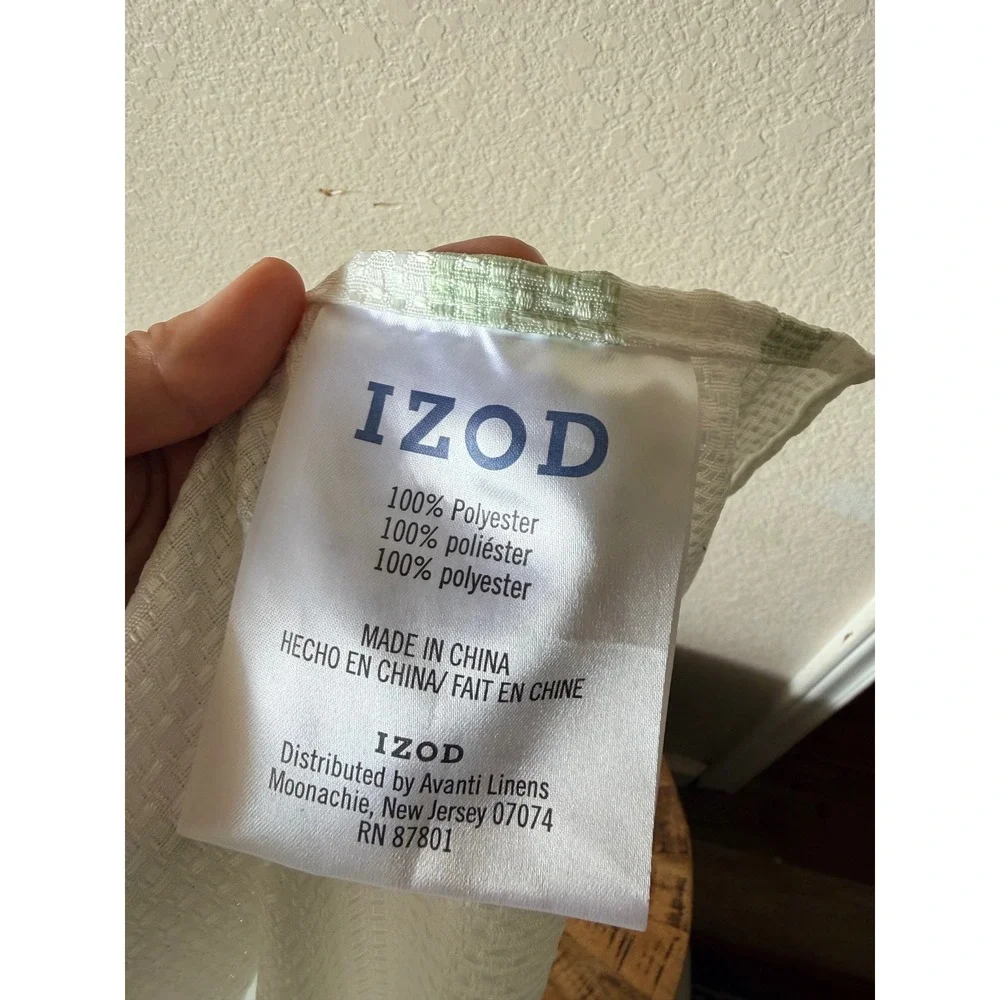 Izod shower curtain